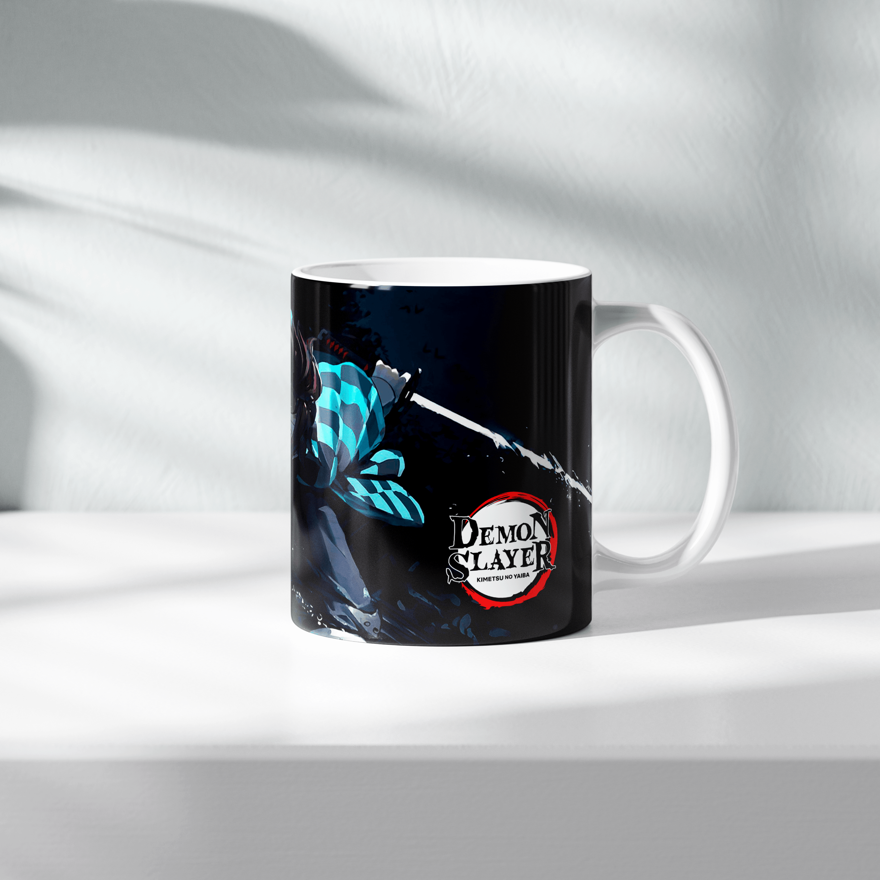 Demon Slayer Printed Ceramic Mug For Art Gift Cup | 350 ML