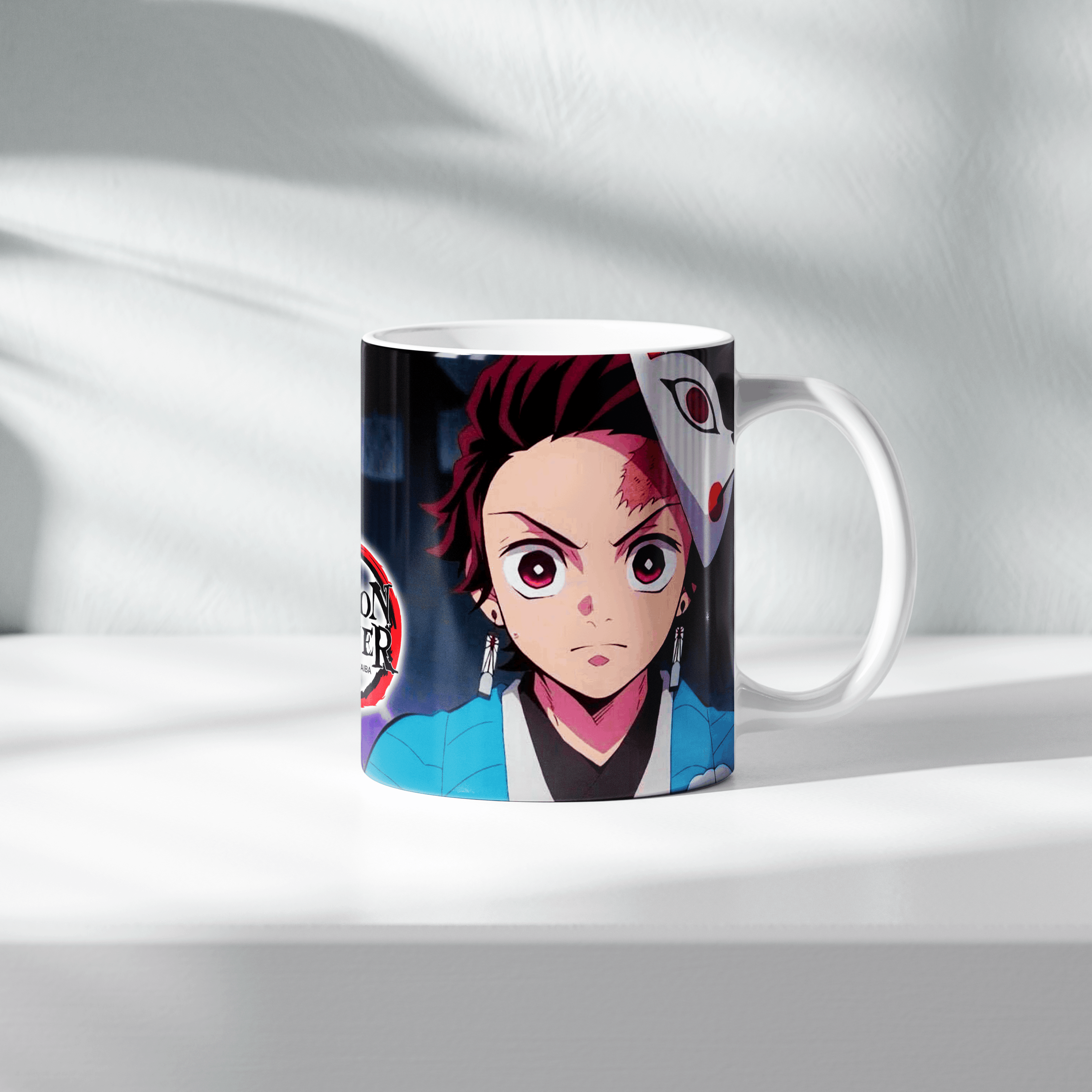 Demon Slayer Ceramic Anime Print Coffee Mug For Gift | 350 ML
