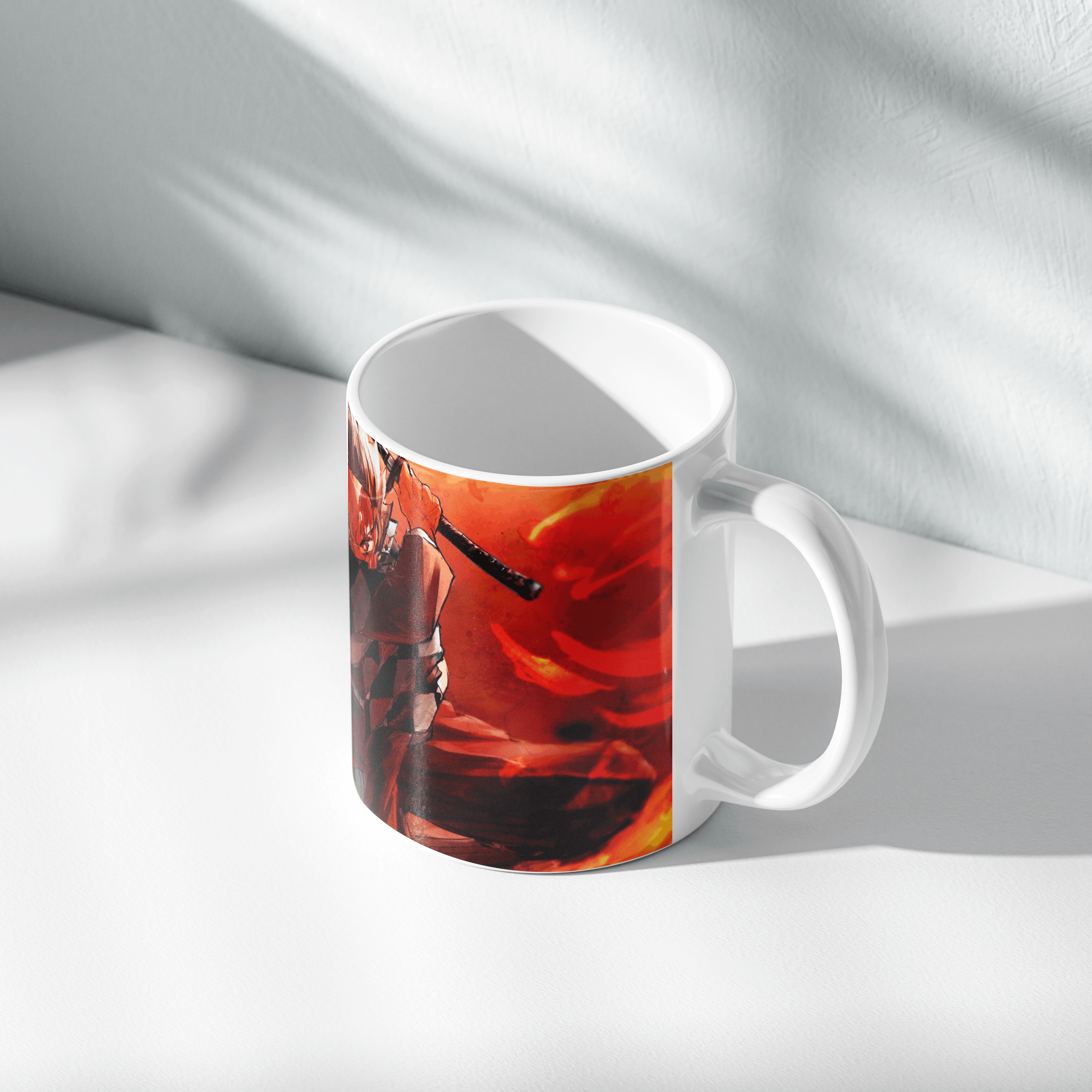 Demon Slayer Scene Anime Ceramic Collector Coffee Mug For Gift | 350 ML