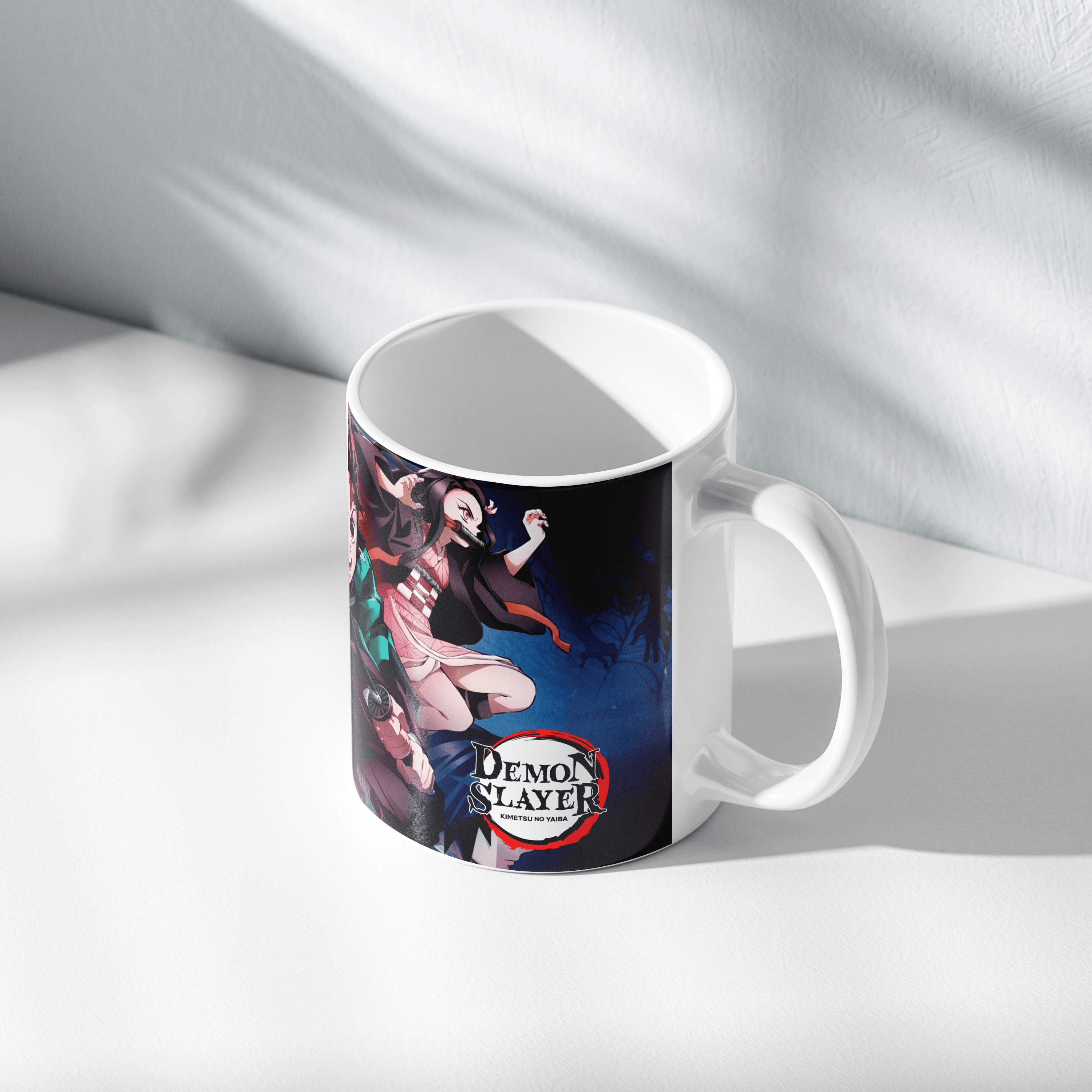 Demon Slayer Graphic Printed Ceramic Coffee Mug Gift For Fans | 350 ML