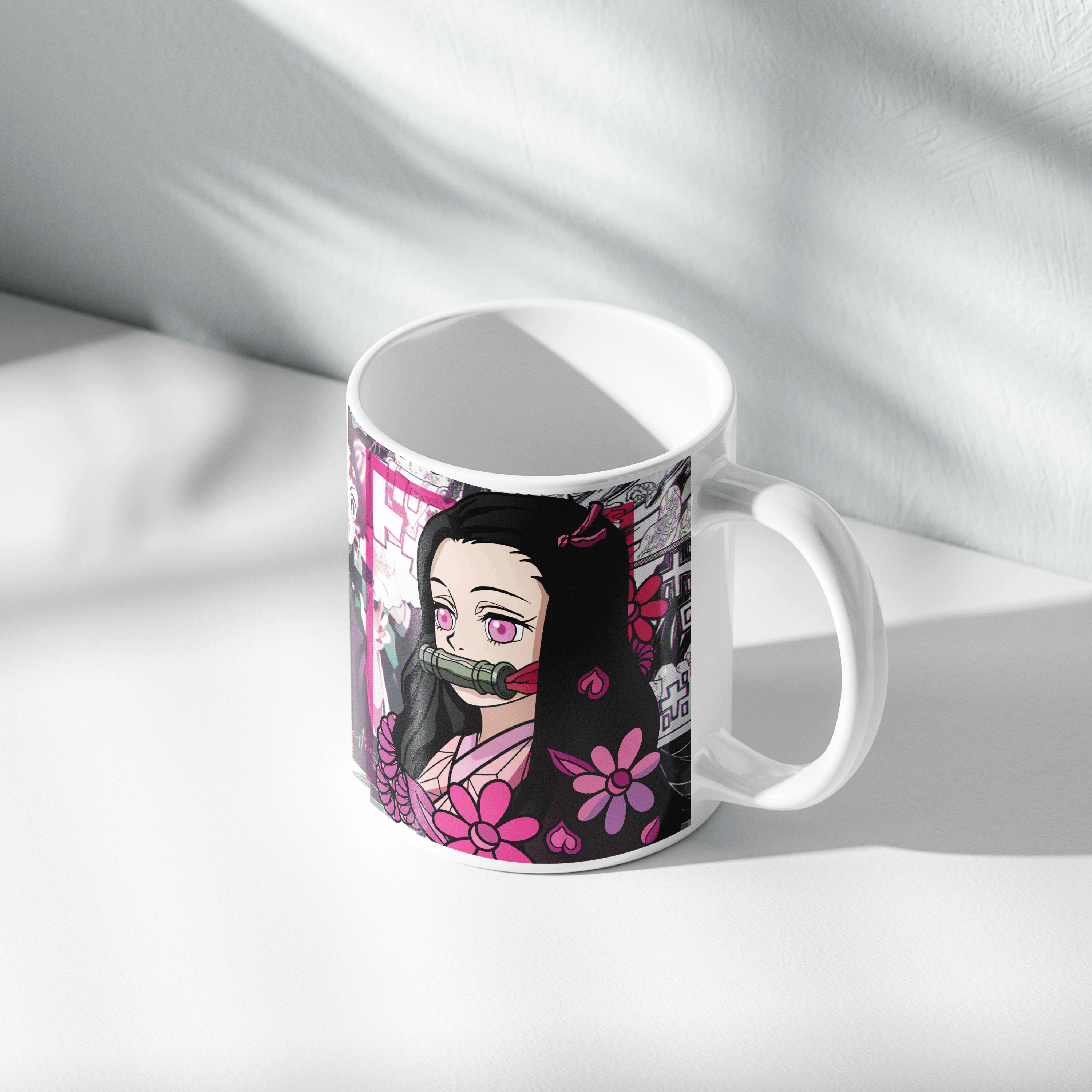 Nezuko Kamado Anime Printed Ceramic Mug | 350 ML