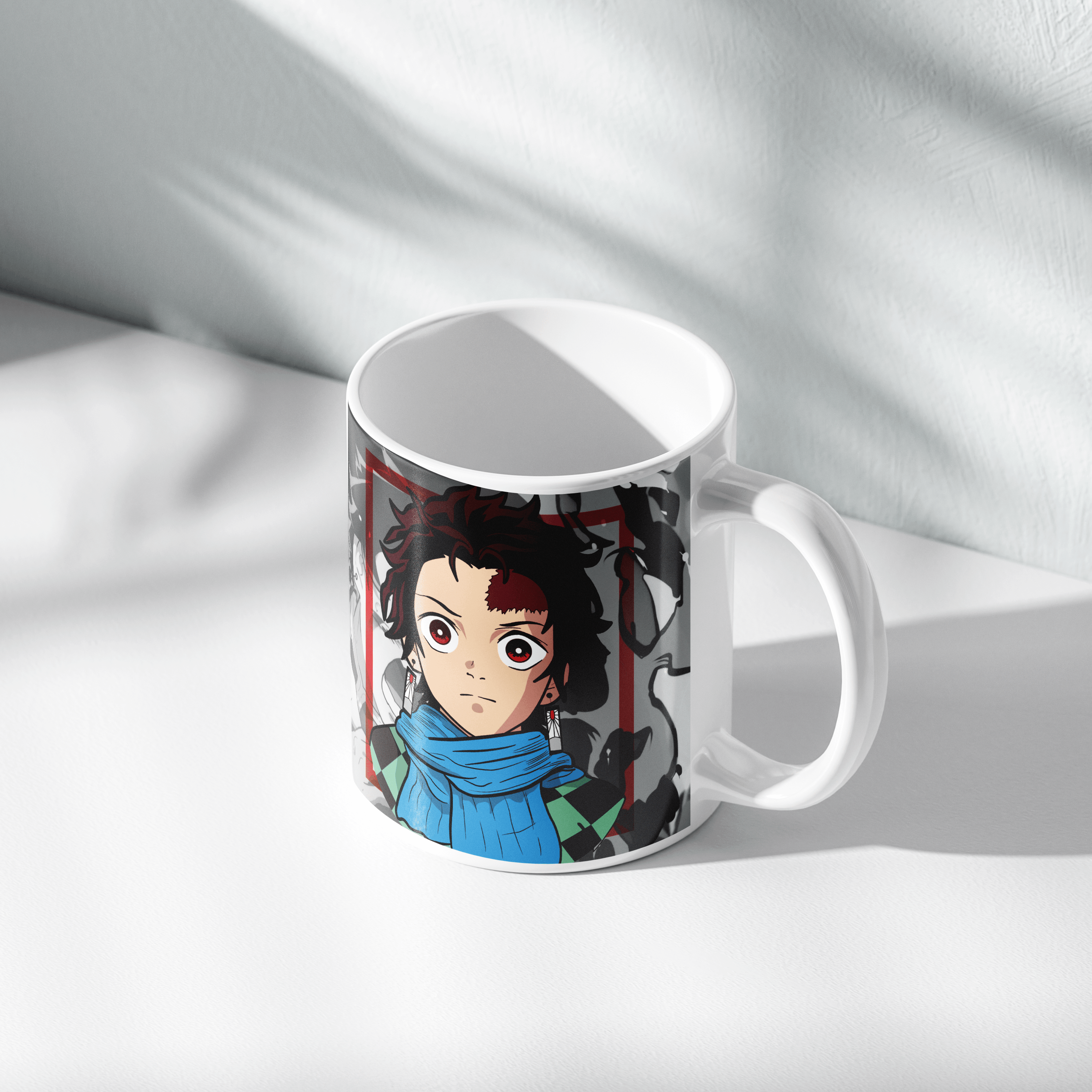 Tanjiro Anime Printed Ceramic Collector Cup | 350 ML