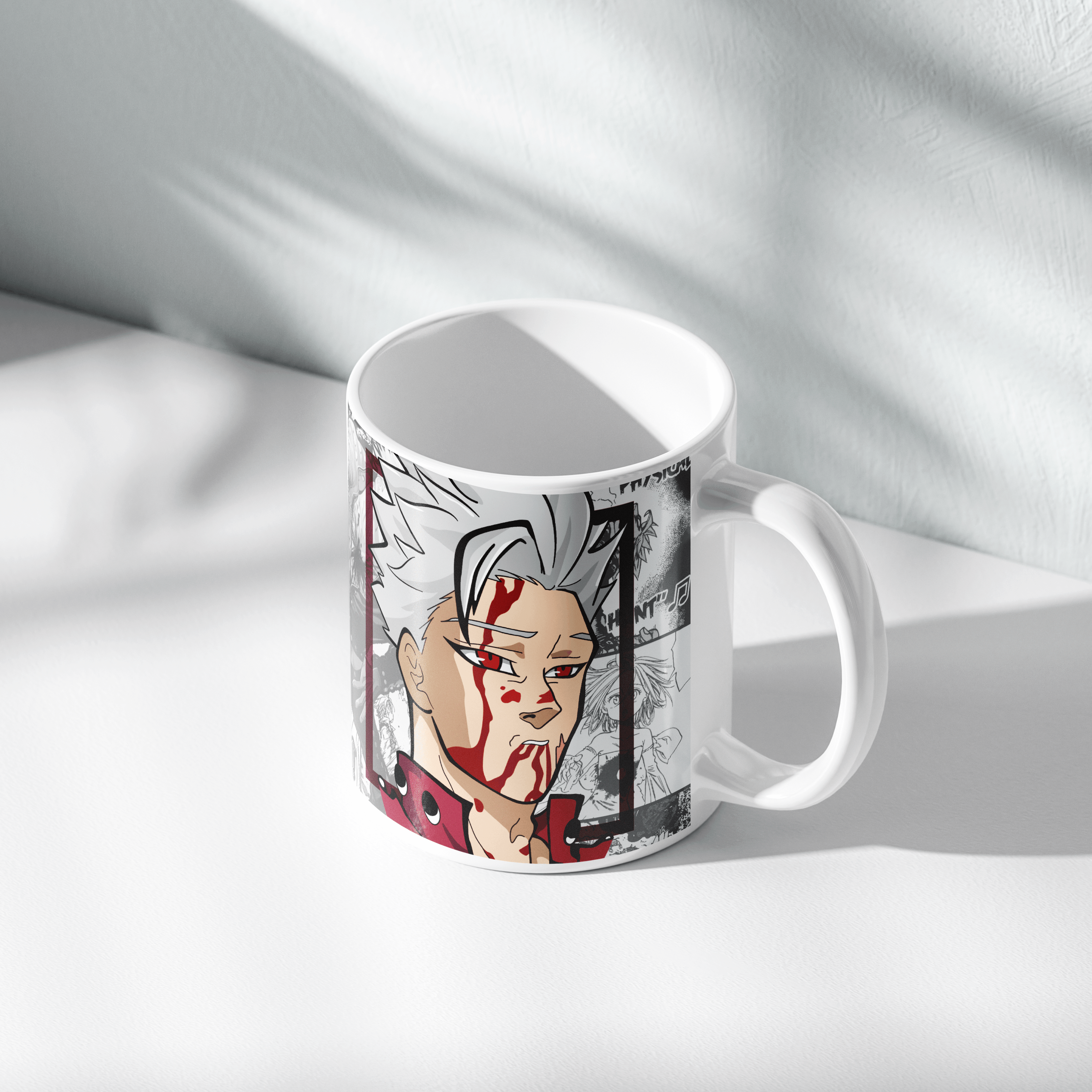 Sin Of Greed Anime Printed Ceramic Drinkware Mug | 350 ML