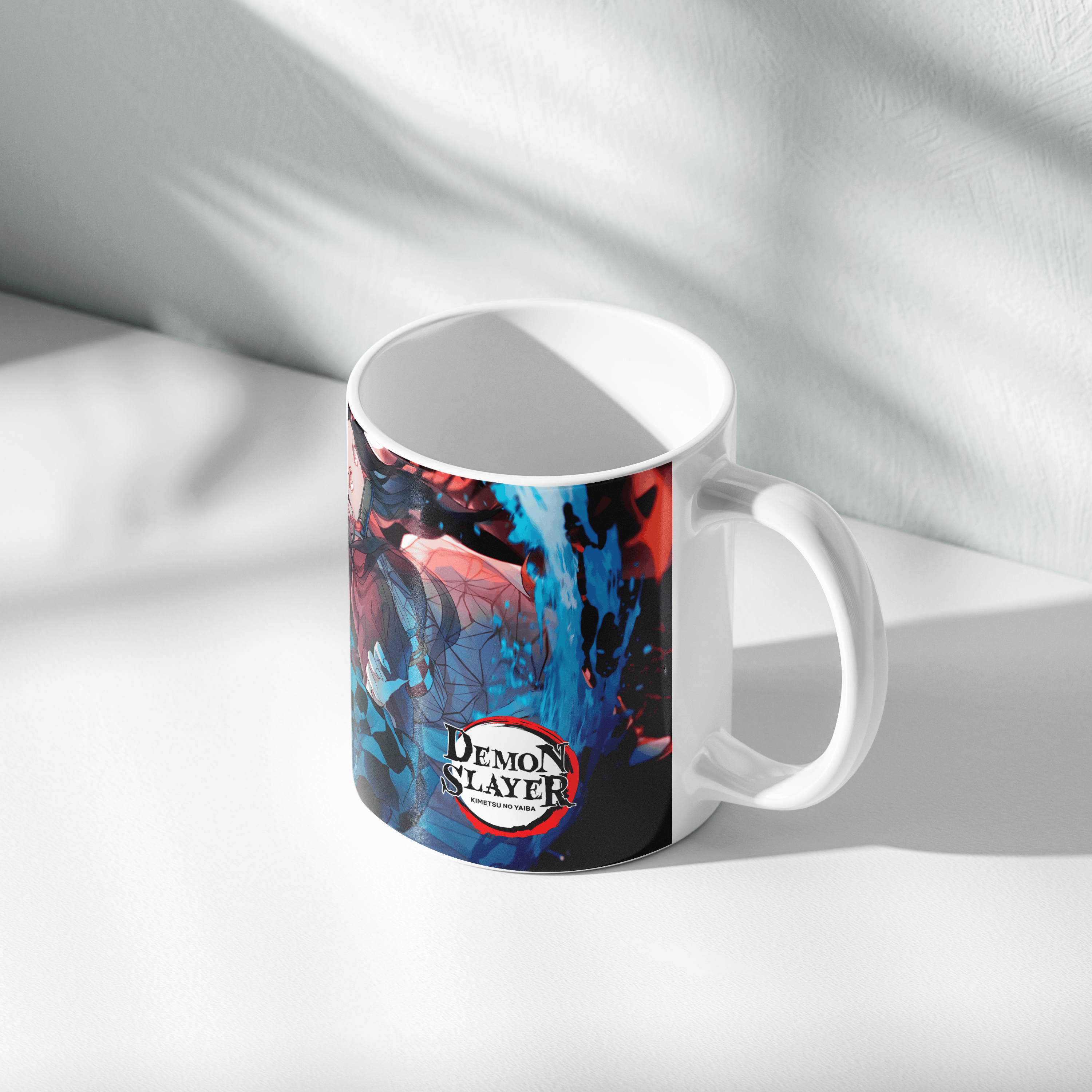 Demon Slayer Action Anime Ceramic Mug For Gift Edition | 350 ML