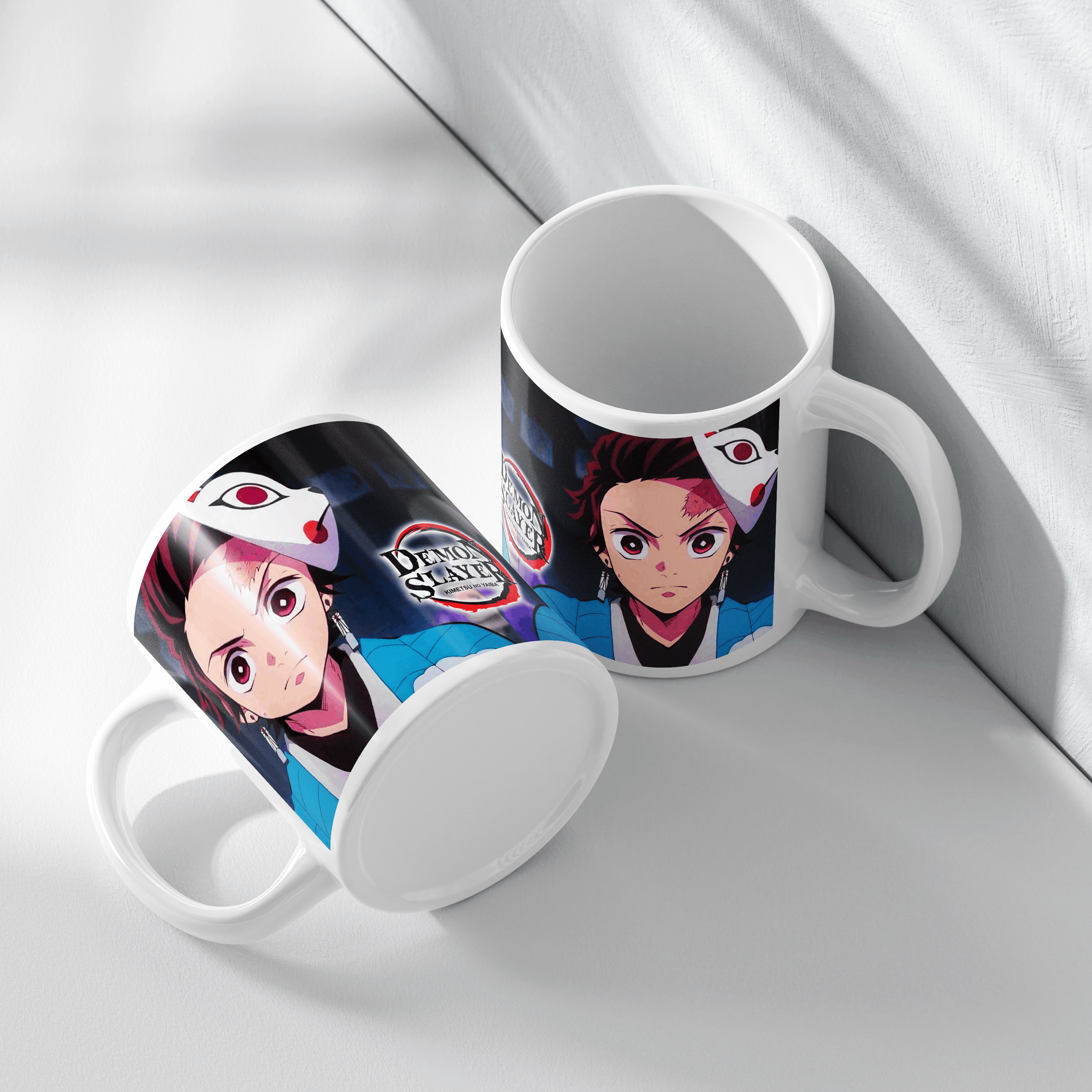 Demon Slayer Ceramic Anime Print Coffee Mug For Gift | 350 ML