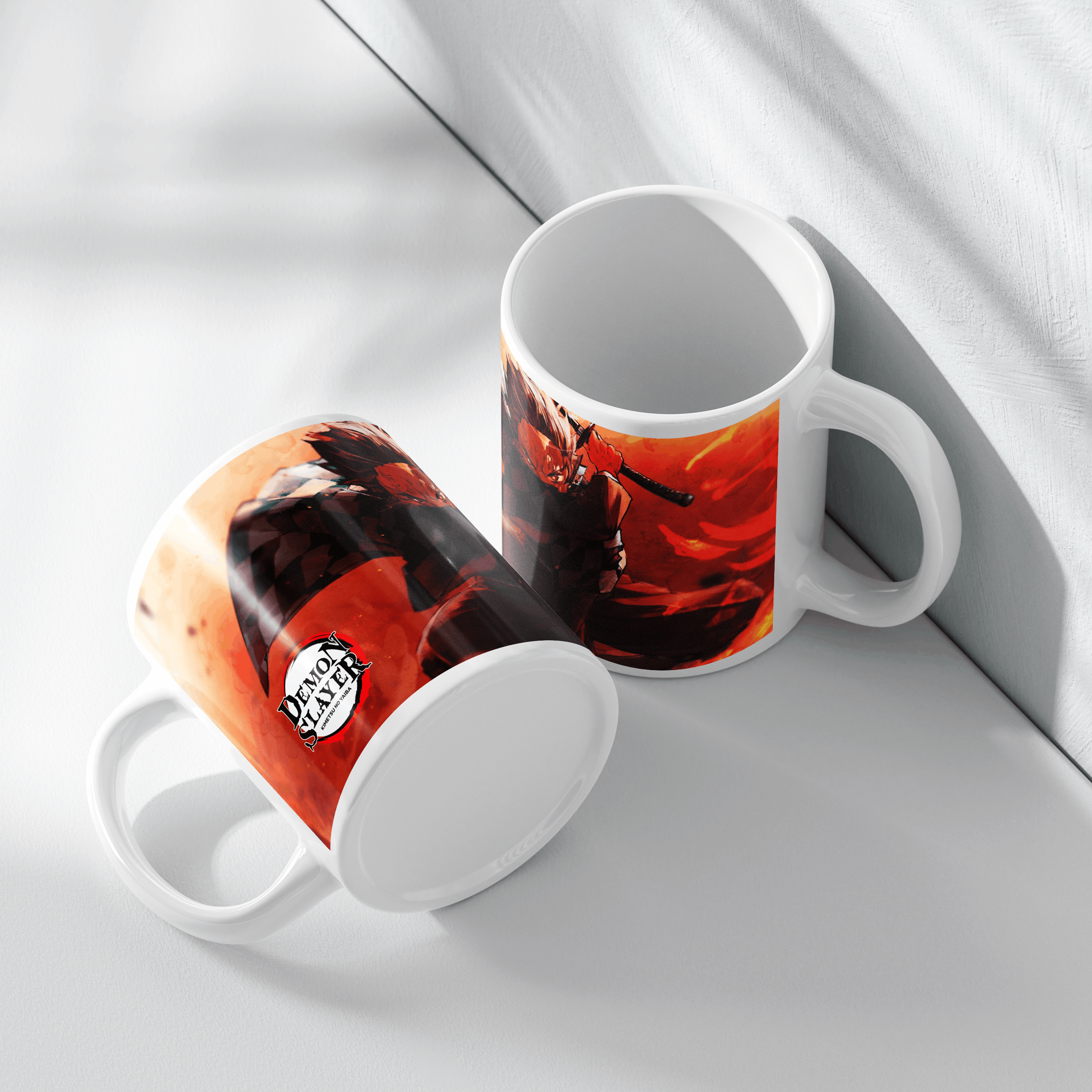 Demon Slayer Scene Anime Ceramic Collector Coffee Mug For Gift | 350 ML