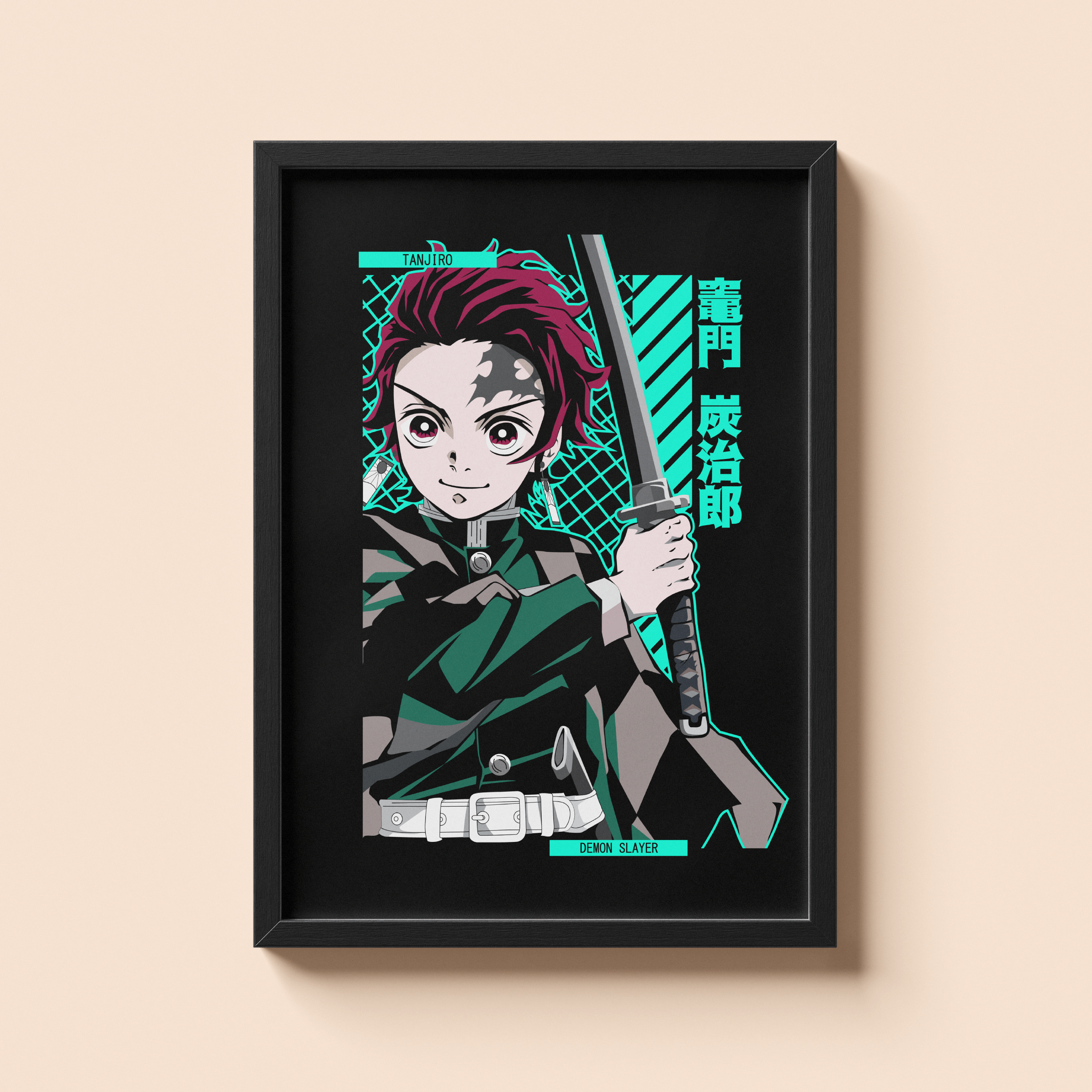 Demon Slayer Tanjiro Kamado Wall Poster