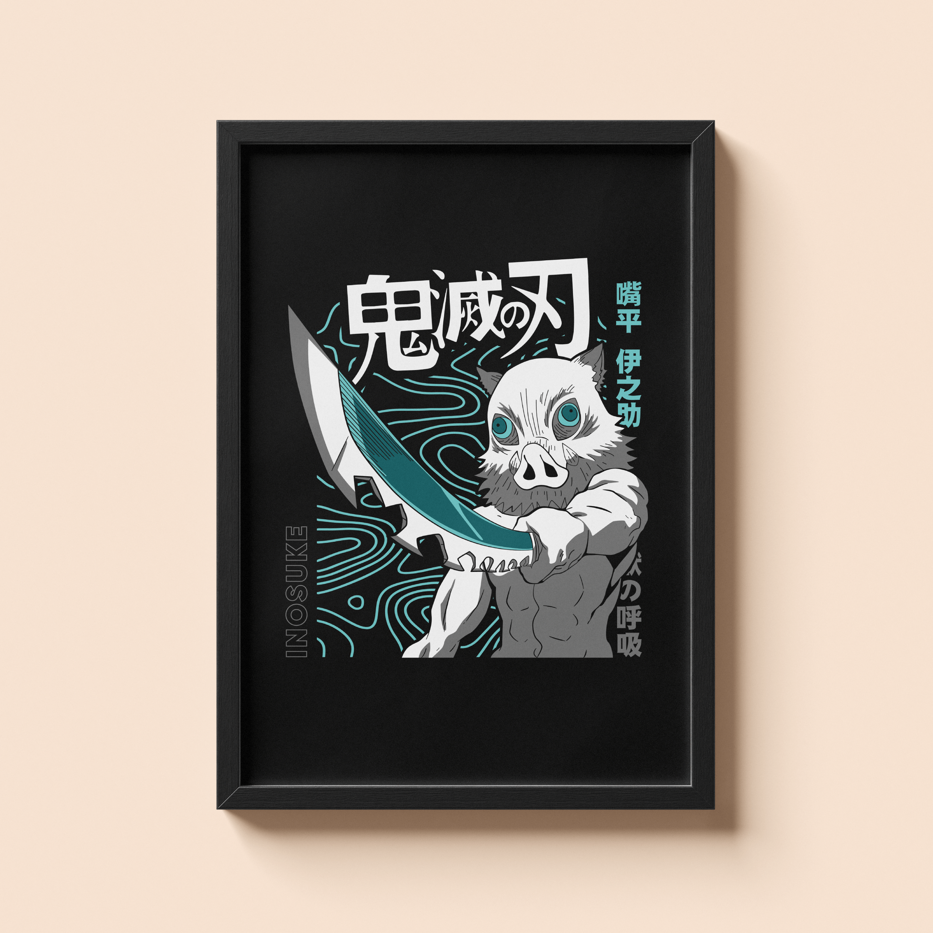 Demon Slayer Inosuke Hashibira Wall Poster