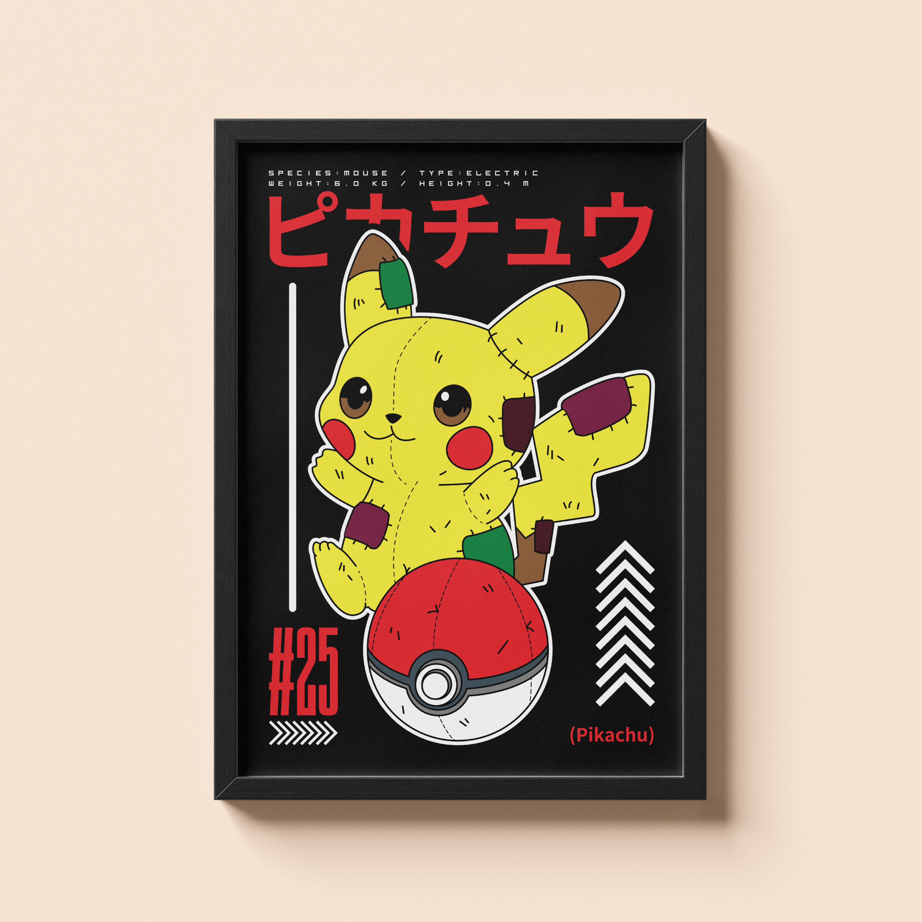 Pokemon Pikachu Wall Poster