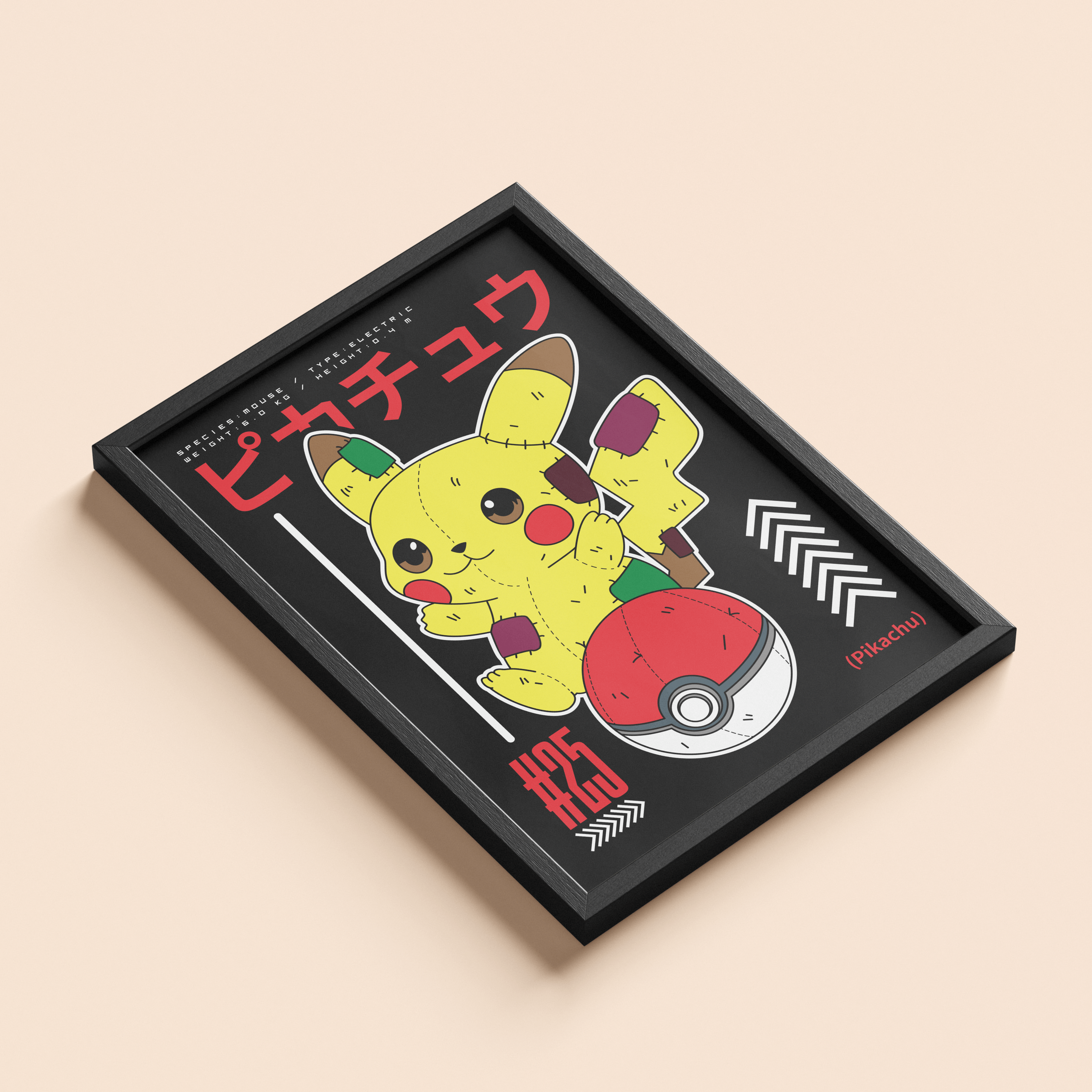 Pokemon Pikachu Wall Poster