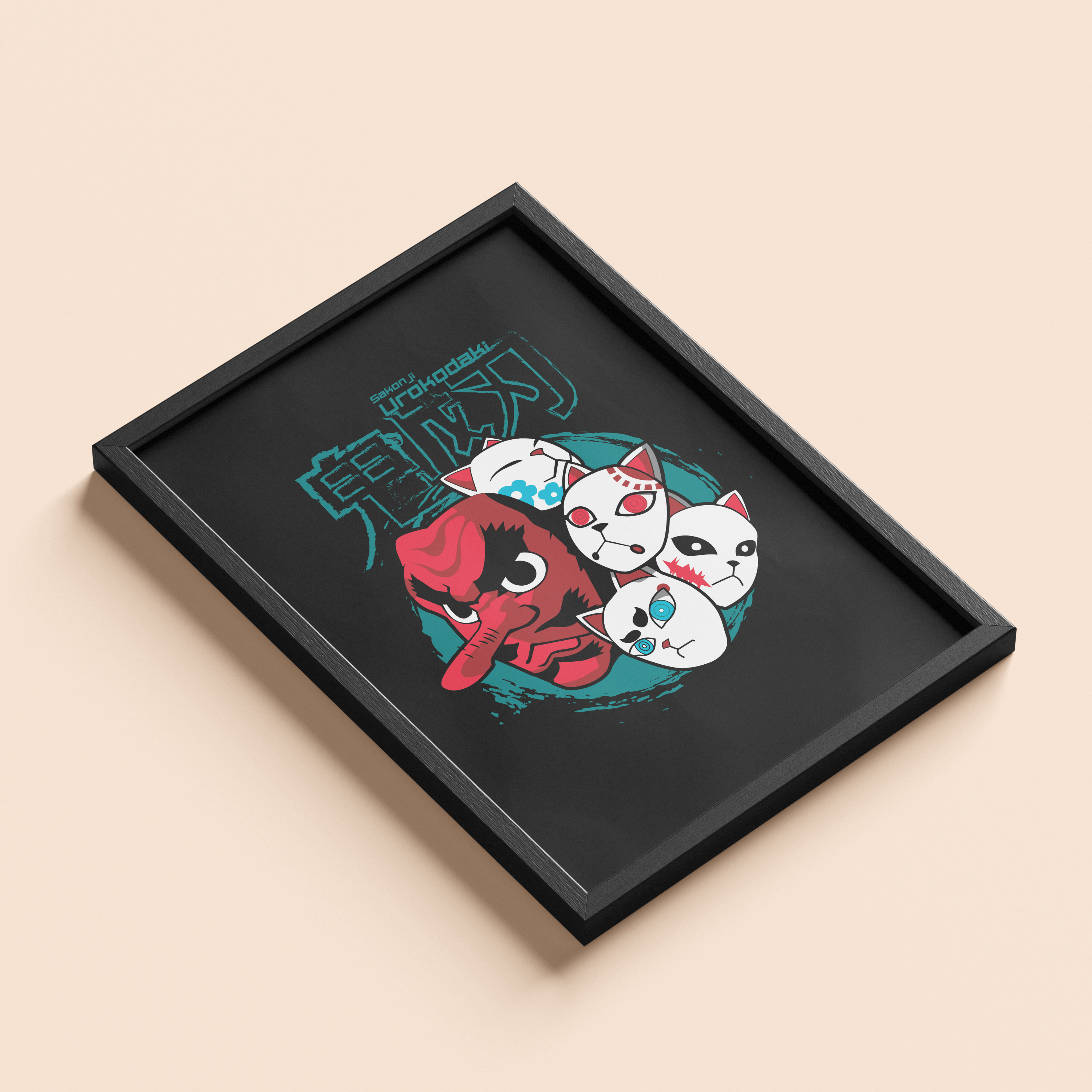 Demon Slayer Sakonji Urokodaki Wall Poster