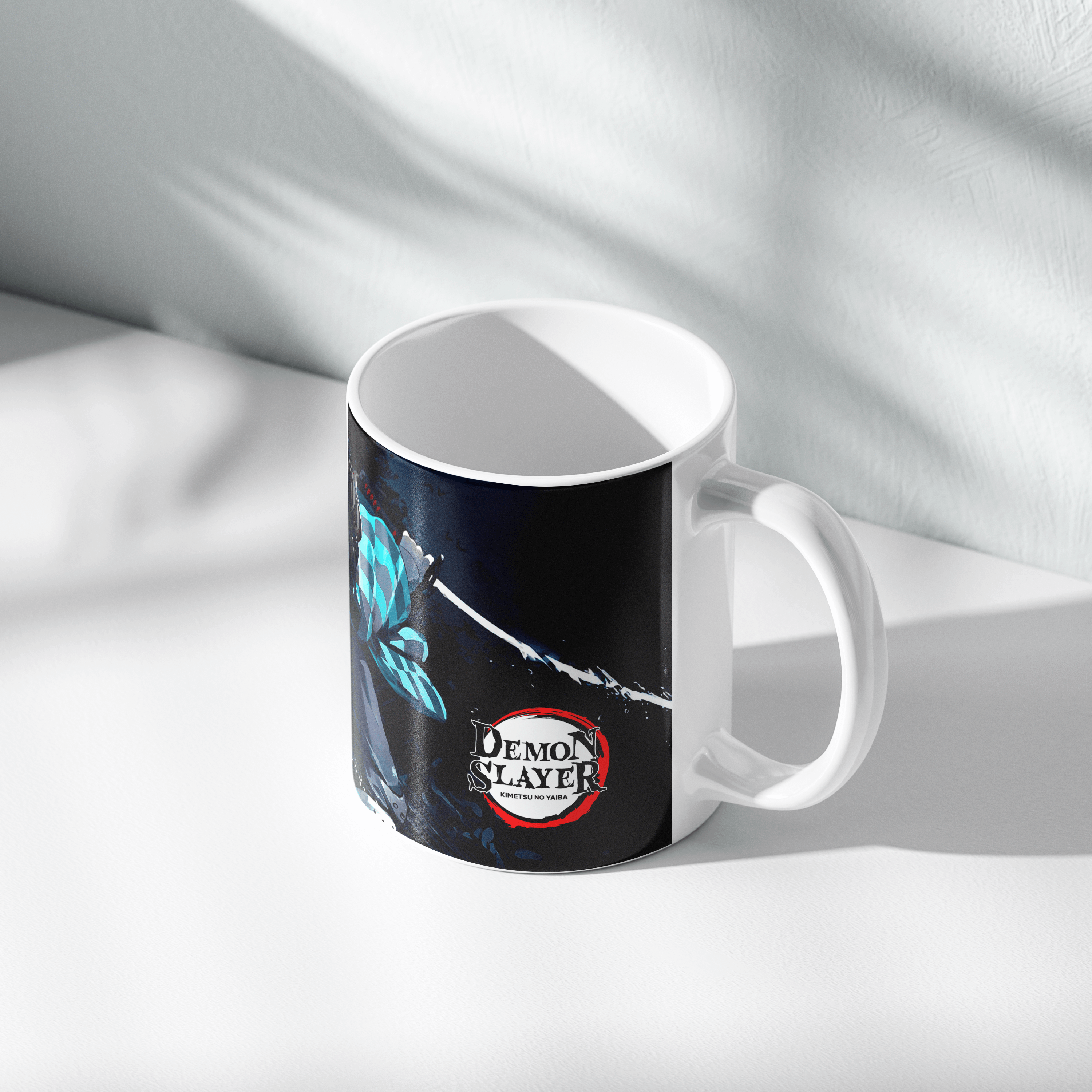 Demon Slayer Printed Ceramic Mug For Art Gift Cup | 350 ML