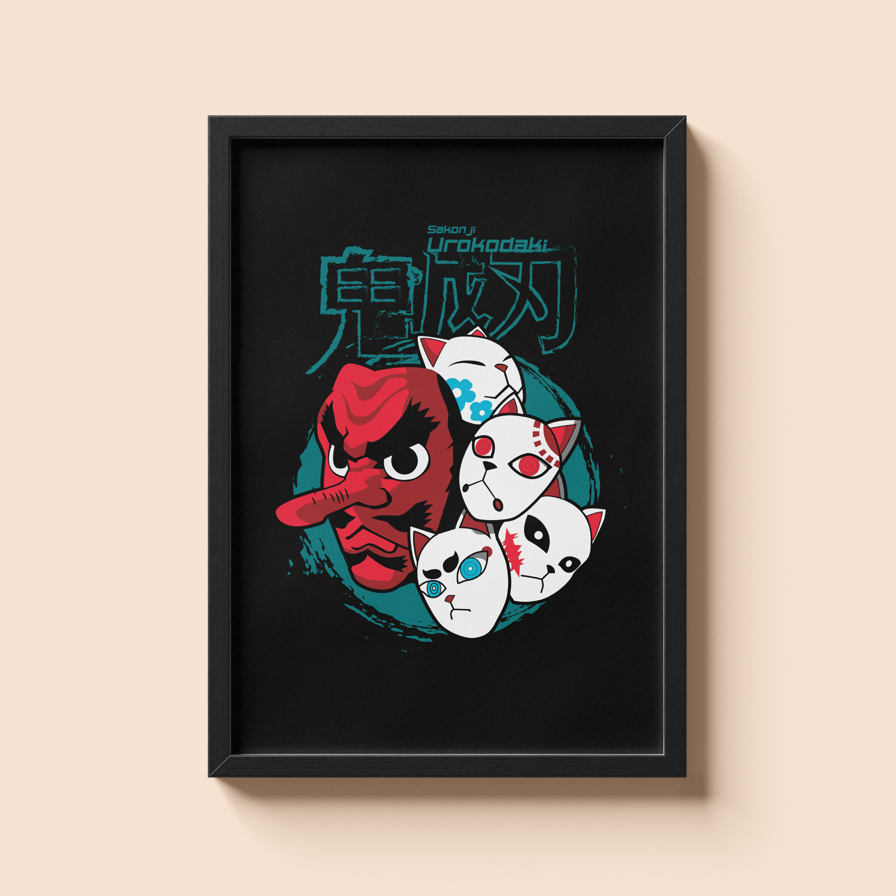 Demon Slayer Sakonji Urokodaki Wall Poster