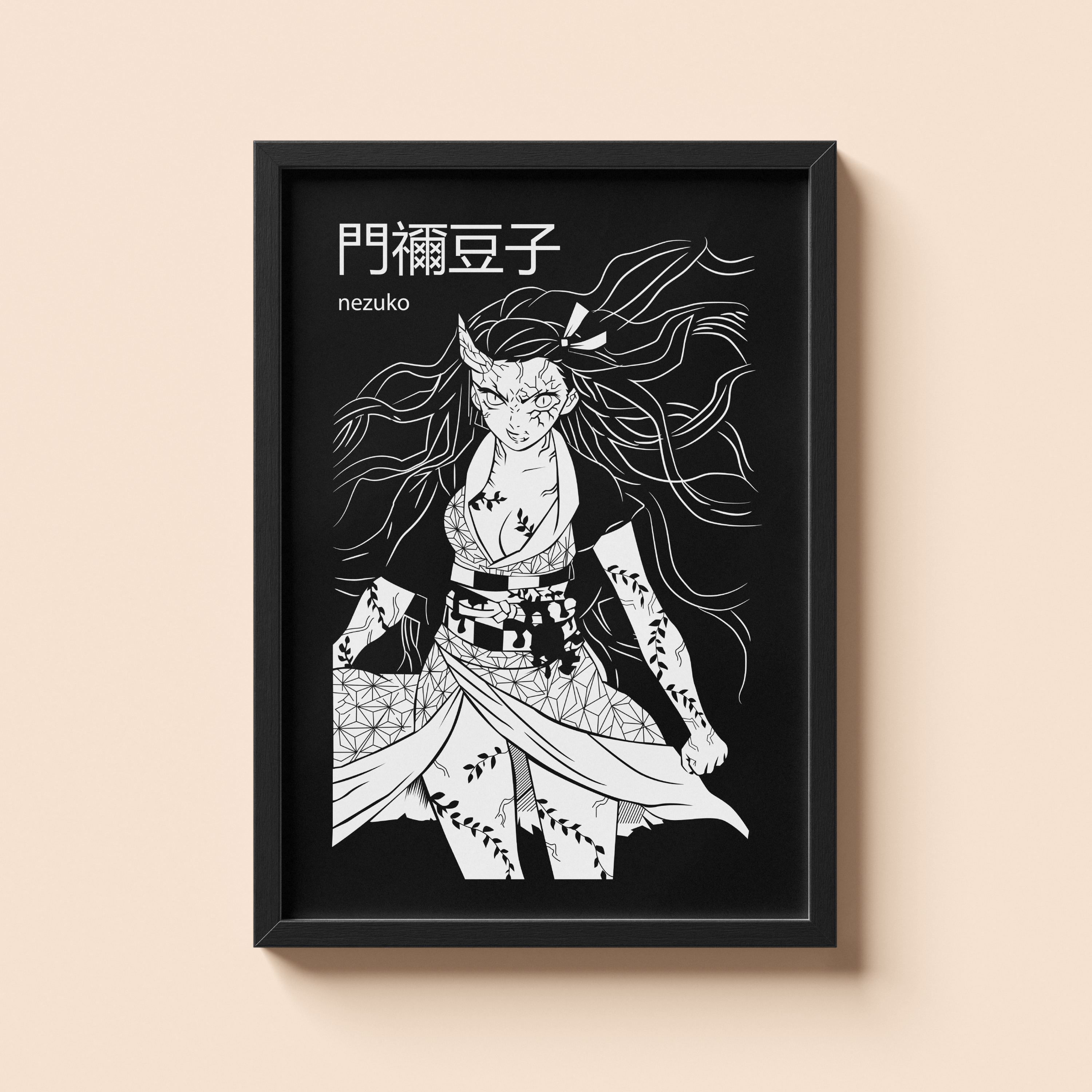Demon Slayer Nezuko Kamado Wall Poster