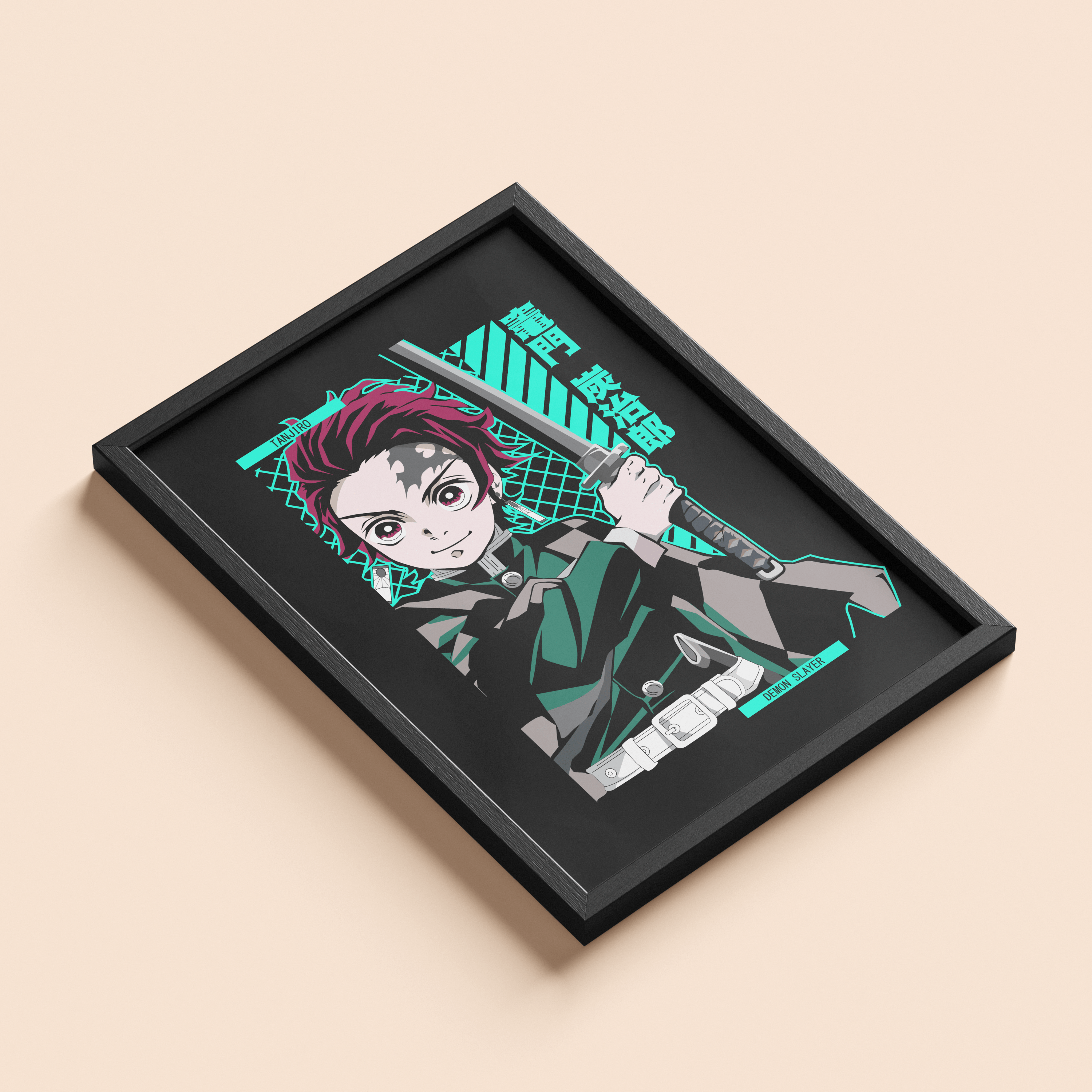 Demon Slayer Tanjiro Kamado Wall Poster