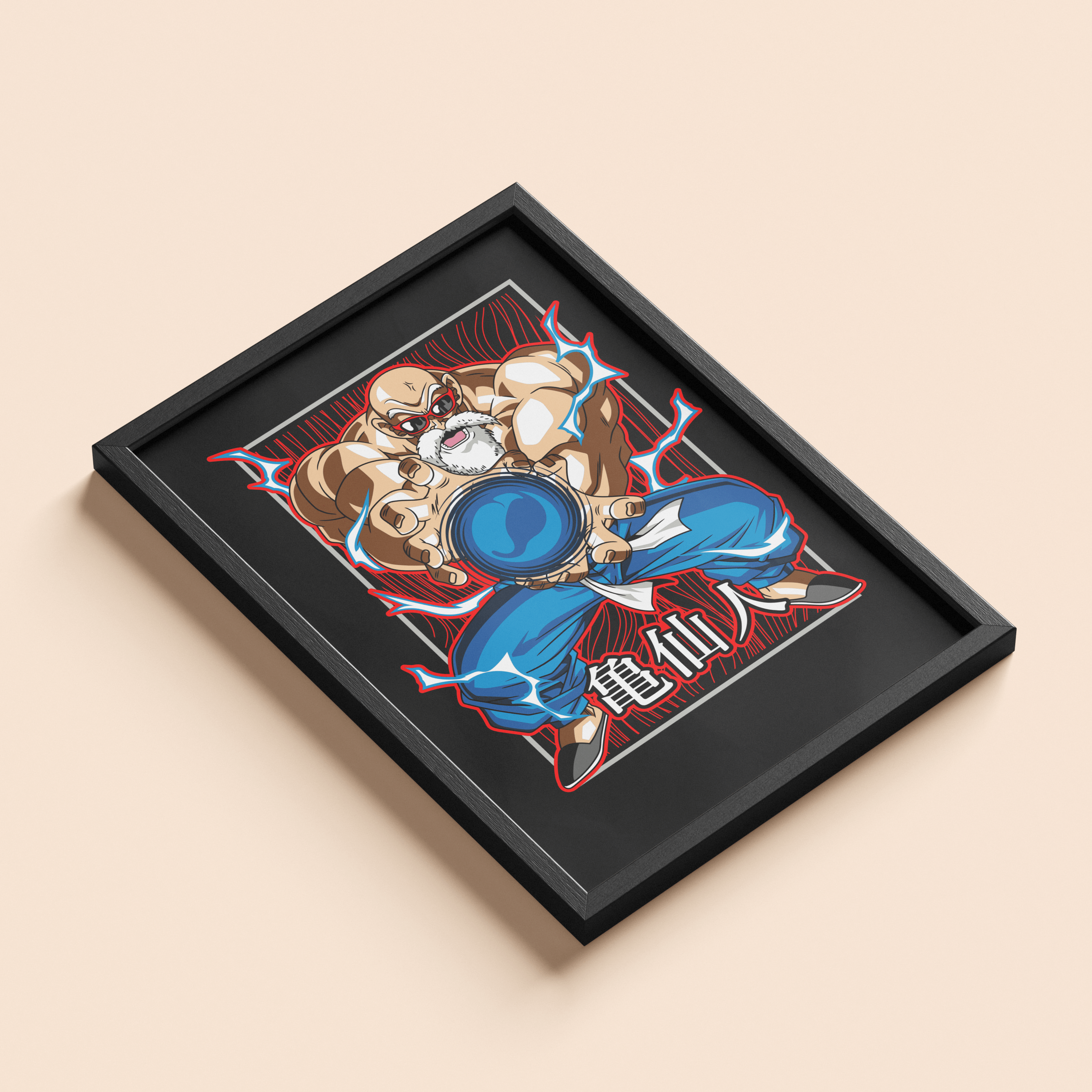 Dragon Ball Z Master Roshi Wall Poster