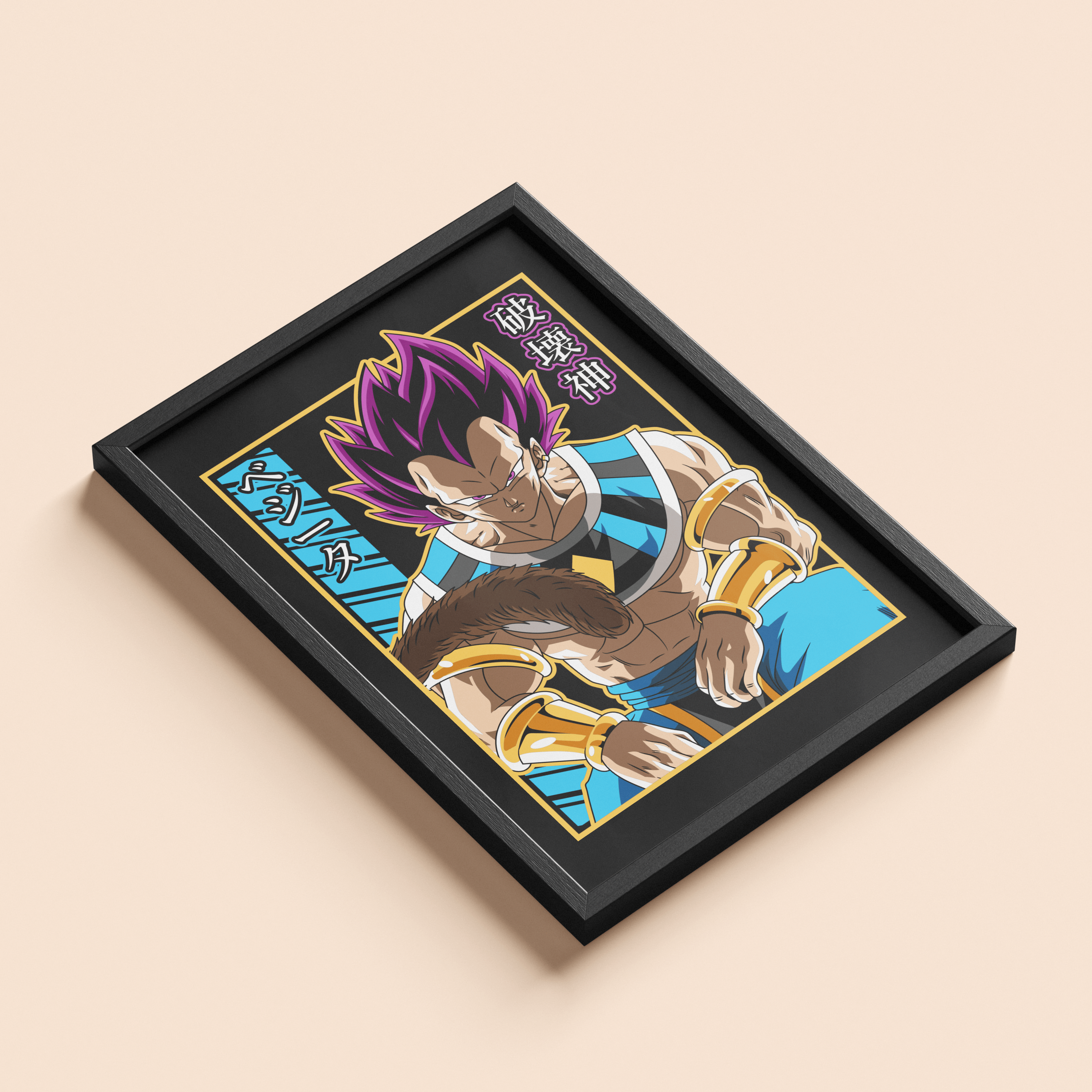 Dragon Ball Super Vegeta Hakaishin Mode Wall Poster