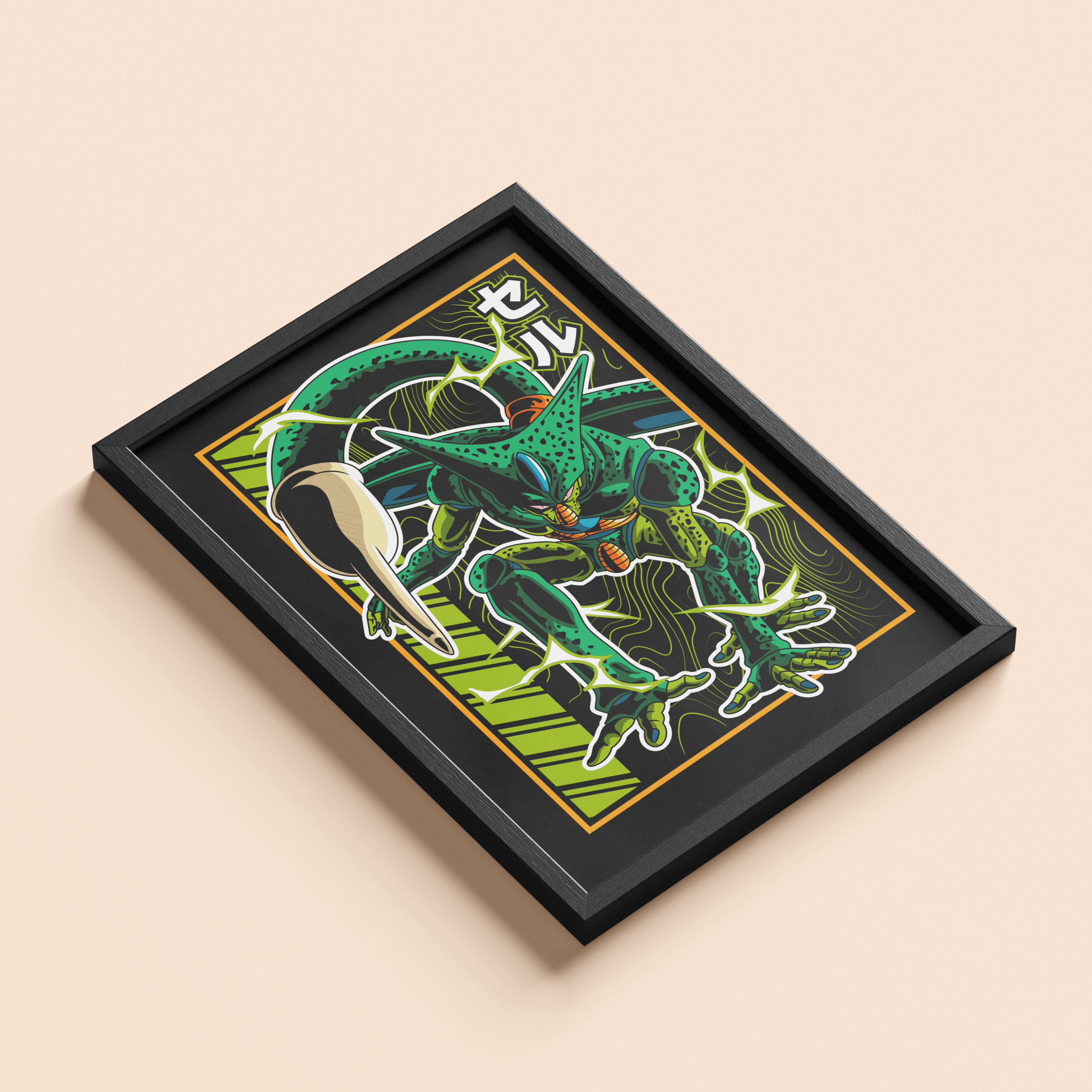 Dragon Ball Z Perfect Cell Wall Poster