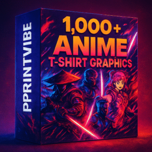 1,000+ anime t shirt graphics