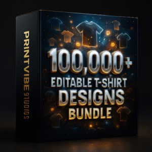 1,00,000+ editable t shirt design