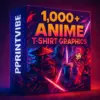Mega Anime Bundle 1000+ Designs