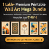 1 Lakh+ Premium Printable Wall Art Mega Bundle