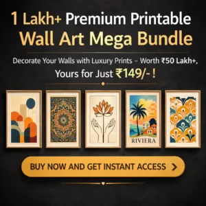1 lakh+ premium printable wall art mega bundle