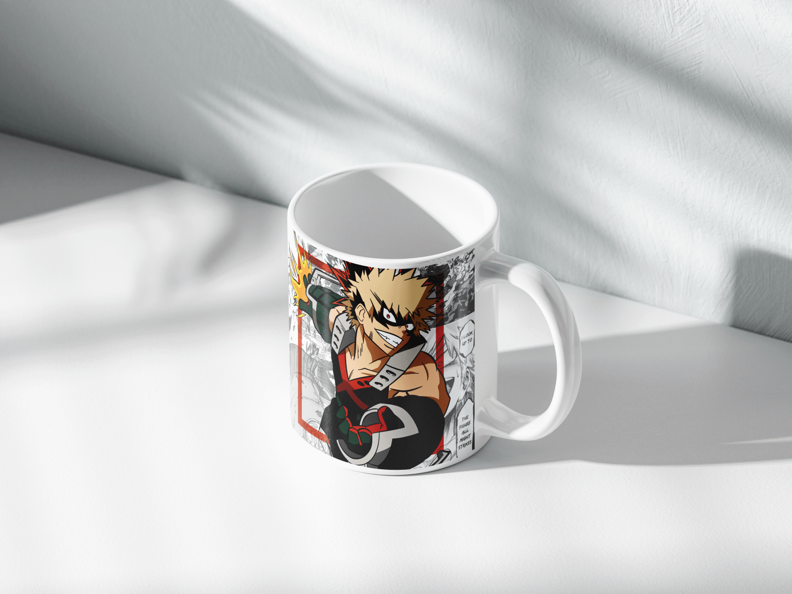 bakugo anime ceramic gift cup | 350 ml bakugo anime ceramic gift cup | 350 ml