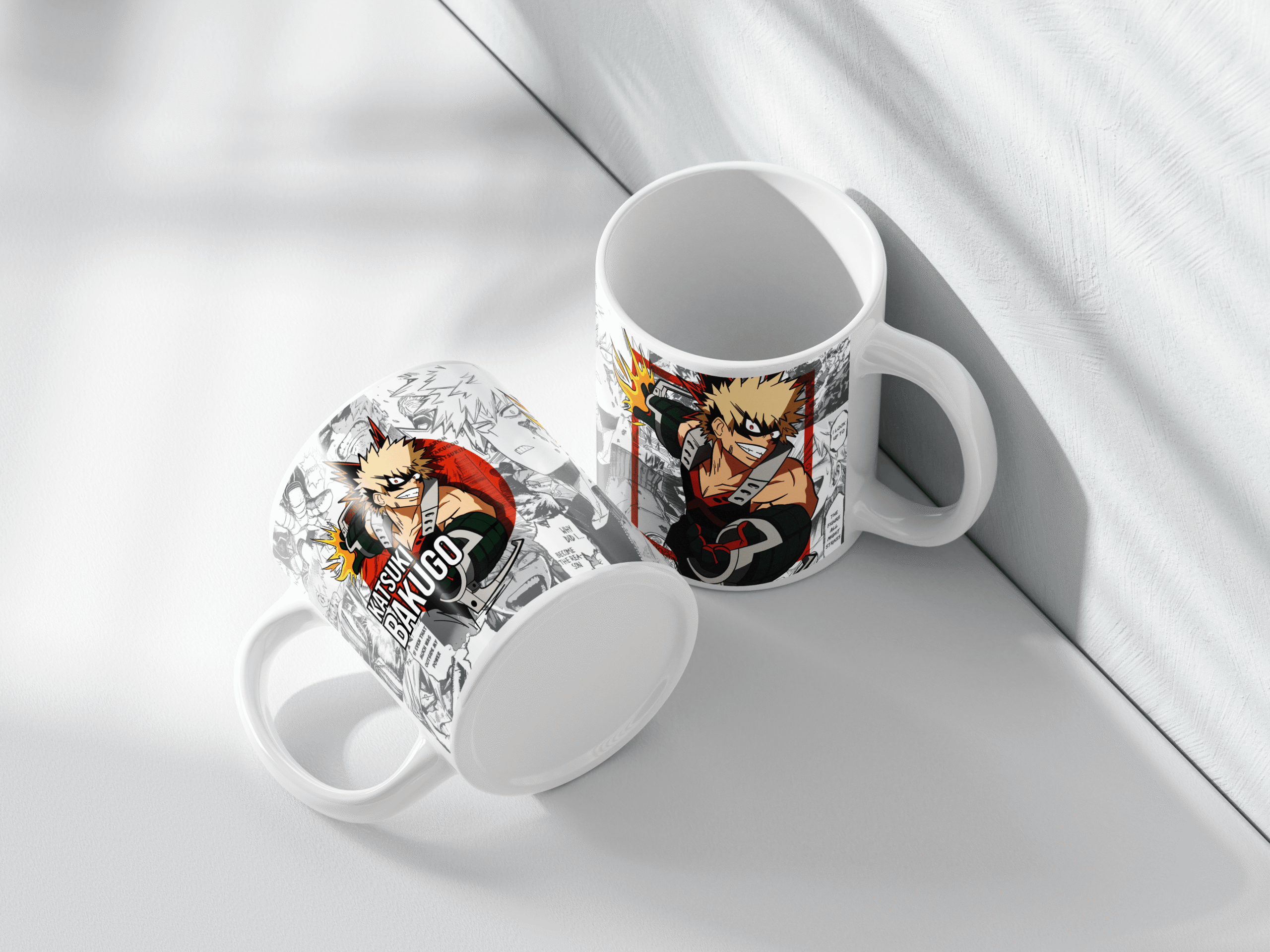 bakugo anime ceramic gift cup | 350 ml bakugo anime ceramic gift cup | 350 ml