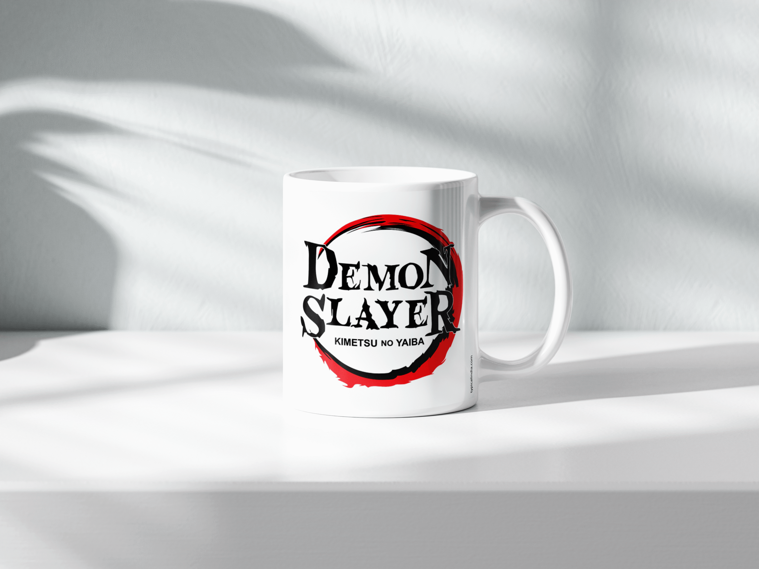 demon slayer logo coffee mug | 350 ml demon slayer logo coffee mug | 350 ml