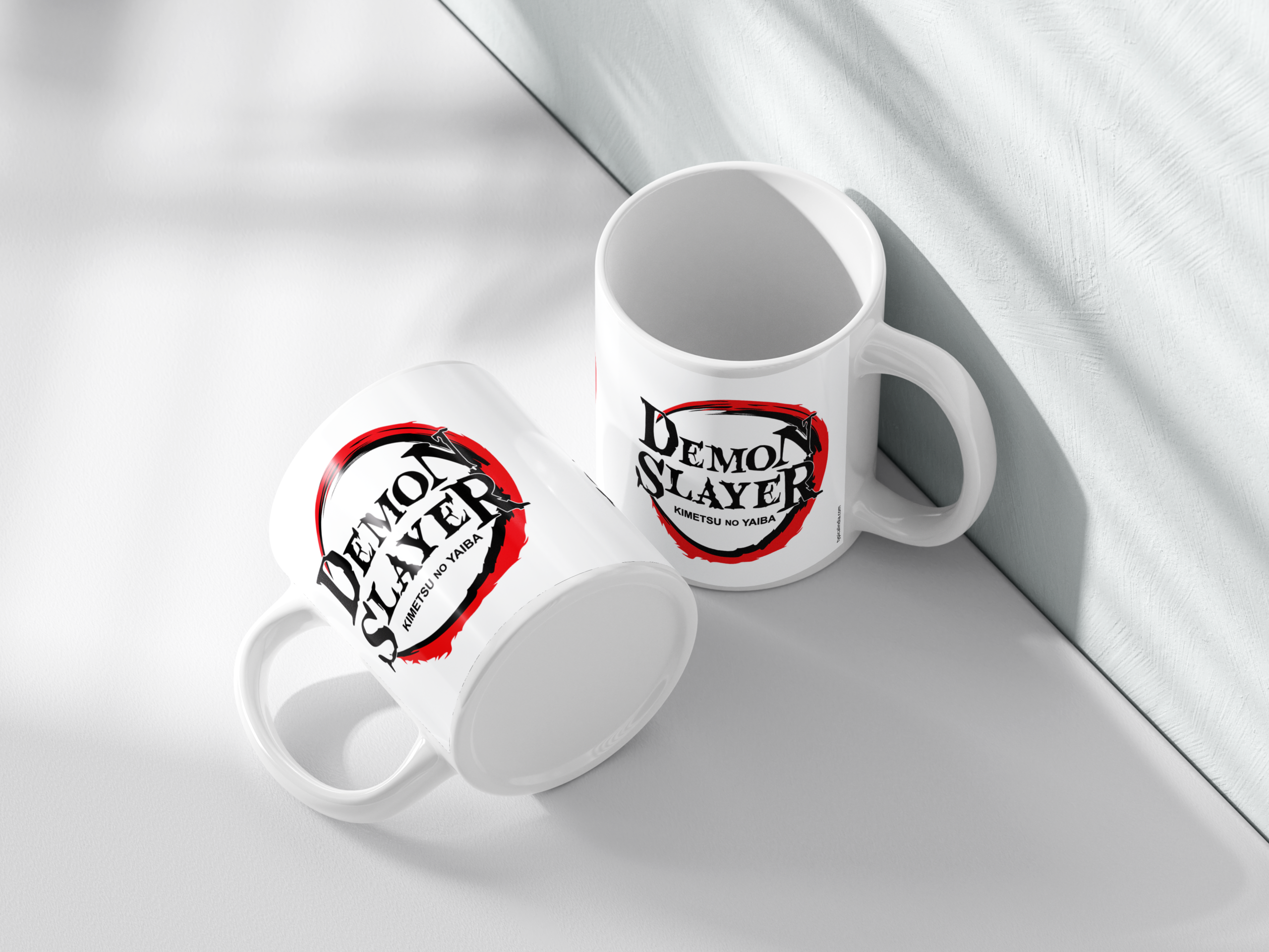 demon slayer logo coffee mug | 350 ml demon slayer logo coffee mug | 350 ml