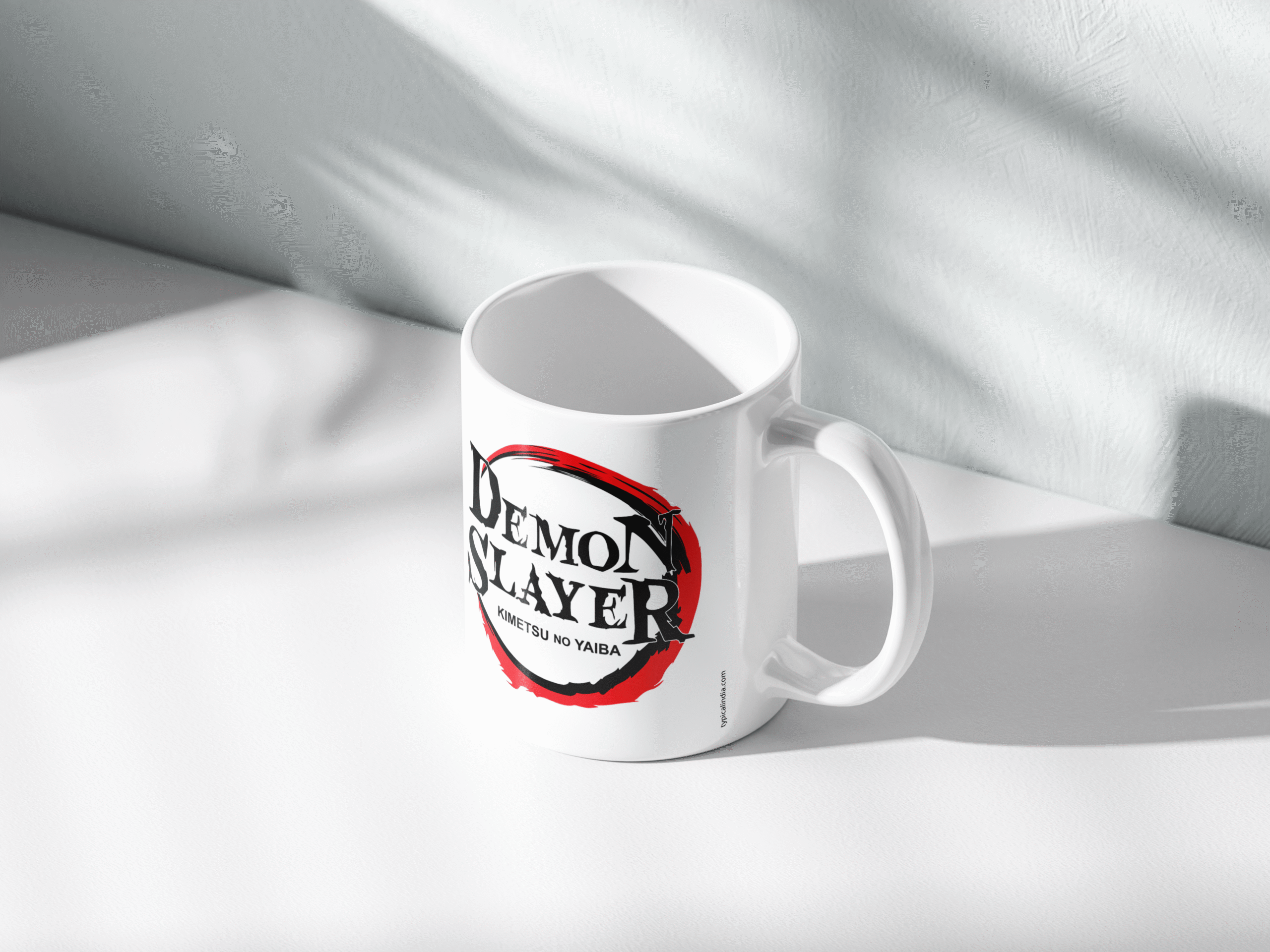 demon slayer logo coffee mug | 350 ml demon slayer logo coffee mug | 350 ml