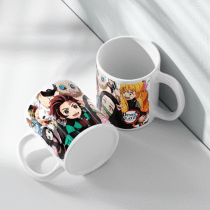 demon slayer team anime ceramic mug | 350 ml