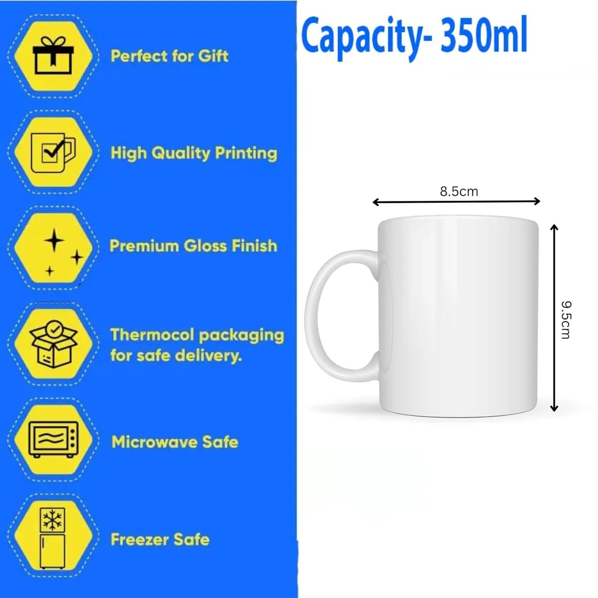 demon slayer manga art ceramic print drinkware mug | 350 ml demon slayer manga art ceramic print drinkware mug | 350 ml