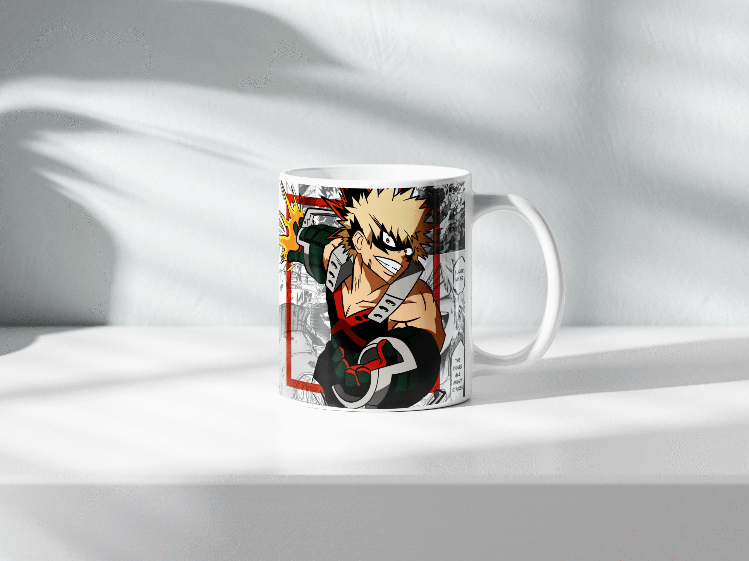 bakugo anime ceramic gift cup | 350 ml bakugo anime ceramic gift cup | 350 ml