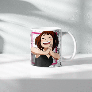 uraraka action ceramic anime cup | 350 ml